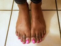 Chocolate Foot Goddess Onlyfans pictures 2